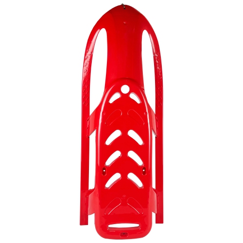 ArcticThrill Snow Sled for Kids - SnowRocket Sledge - Single Rider Racer Toboggan with Pull Rope; Outdoor Plastic Winter Sleigh for Toddlers & Kids