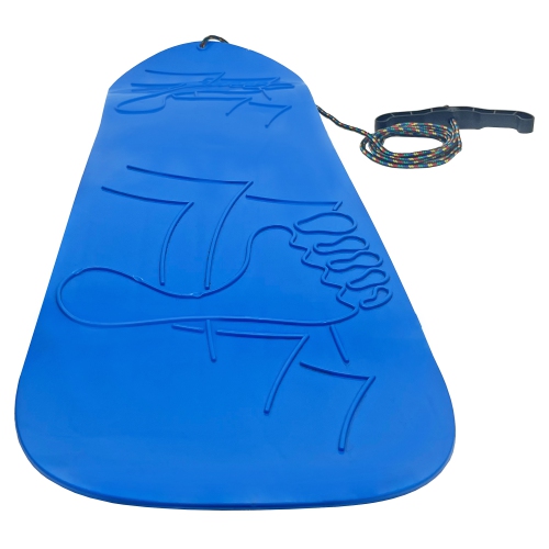 ArcticThrill Snow Sled for Kids - SnowMotion - Slider Board with Pull Rope; Outdoor Plastic Winter Sleigh for Toddlers & Kids