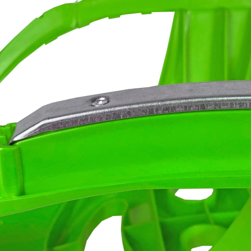 Luge de neige ArcticThrill pour enfants - luge SnowCruise - toboggan avec corde à tirer, dossier et ceinture de sécurité; traîneau d'hiver en