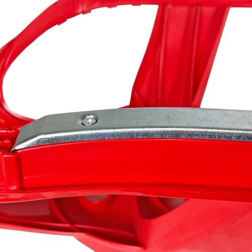 ArcticThrill Snow Sled for Kids - SnowVenture Sledge - Toboggan with Pull Rope; Outdoor Plastic Winter Sleigh for Toddlers & Kids