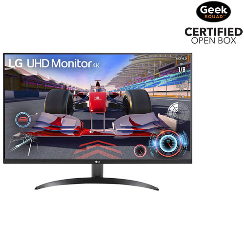 Boîte ouverte - Moniteur jeu FreeSync ACL AV UHD 4K 4 ms gris-à-gris 60 Hz 31,5 po de LG