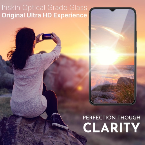 Inskin Screen Protector for Samsung Galaxy XCover 6 Pro – 3-Pack, Tempered Glass, Ultra HD, Long-Lasting Plasma Coating, Case-Compatible