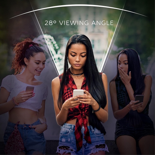 Inskin – Protecteur d’écran de confidentialité pour iPhone 14 Pro – verre trempé 2+2 pour écran et objectif d’appareil photo, alignement automatique