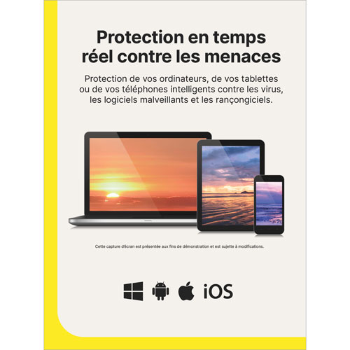 Norton 360 Deluxe (PC/Mac) - 3 Devices - 25GB Cloud Backup - 1 Year Subscription