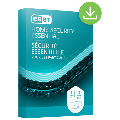 ESET Home Security Essential - 3 Devices - 1 Year - Digital Download