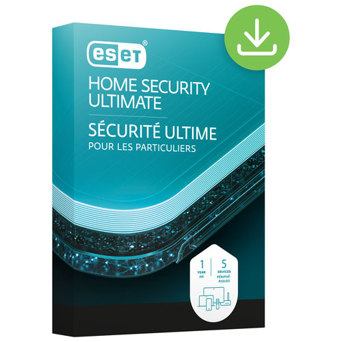 ESET Home Security Ultimate - 5 Devices - 1 Year - Digital Download