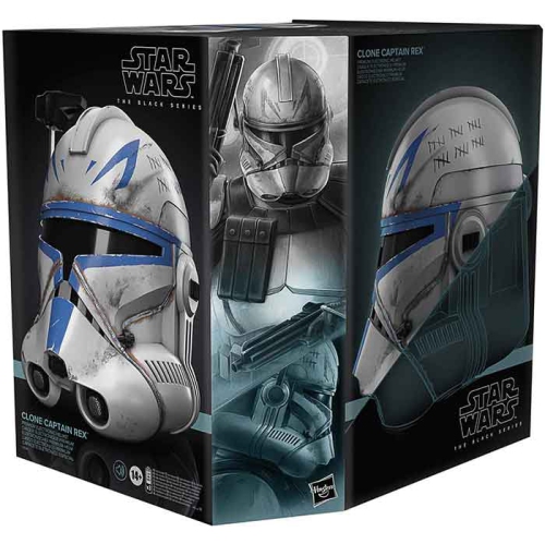 STAR WARS  The Series Life Size Prop Replica Electronic Helmet - Clone Captain Rex In Black The best Purchase of my life