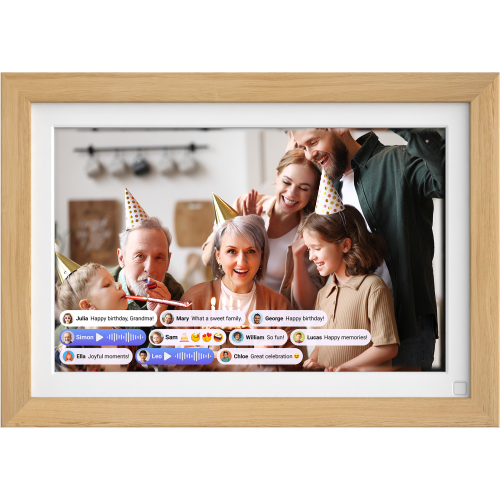 myFirst Frame Live - Wi-Fi Digital Photo Frame with Touch Screen