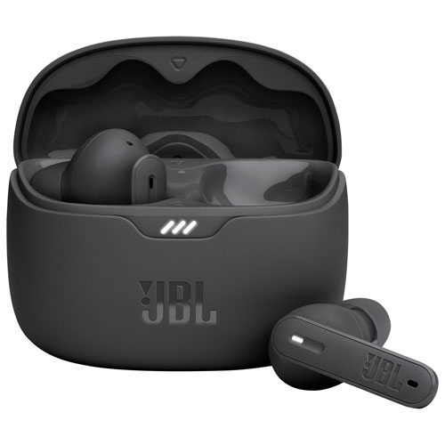 JBL  - Tune Beam In-Ear Noise Cancelling True Wireless Earbuds - In Black