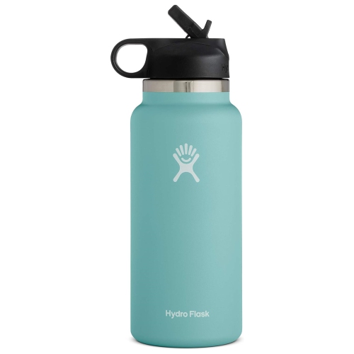 HYDRO FLASK  2.0 Wide Mouth Water Bottle With Straw Lid awsome water bottle great for the enviroment!