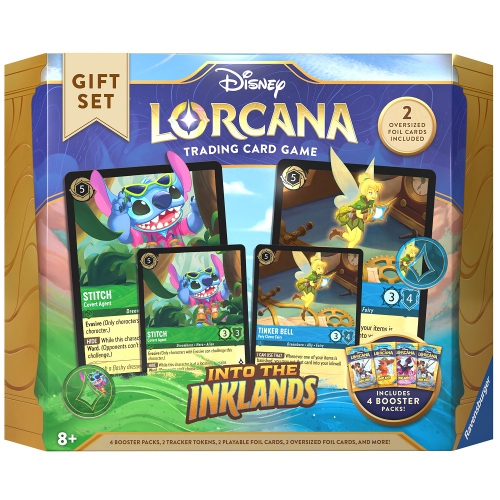 RAVENSBURGER  Disney Lorcana Trading Card Game: Into The Inklands - Gift Set (Limit 1 Per Customer)