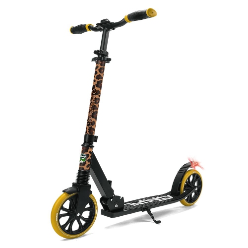 Lightweight and Foldable Kick Scooter - Adjustable Scooter for Teens and Adult, Alloy Deck with High Impact Wheels