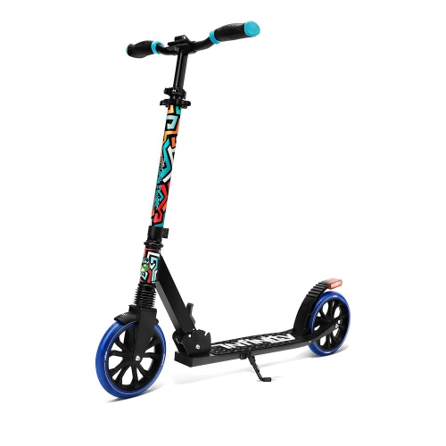 Lightweight and Foldable Kick Scooter - Adjustable Scooter for kids and Teens , Alloy Deck with High Impact Wheels