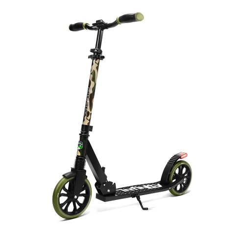Trottinette légère et pliable - trottinette réglable pour enfants et adolescents , plateforme en alliage avec roues à impact élevé