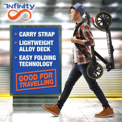 Trottinette légère et pliable - trottinette réglable pour enfants et adolescents , plateforme en alliage avec roues à impact élevé