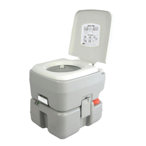 Portable Toilet for Camping & Travel – 5.3 Gal Outdoor Toilet, Compact & Leak-Proof
