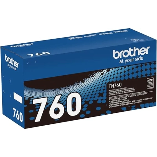 Brother TN760 High Yield Mono Laser Toner Cartridge