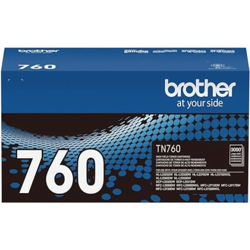 Brother TN760 High Yield Mono Laser Toner Cartridge