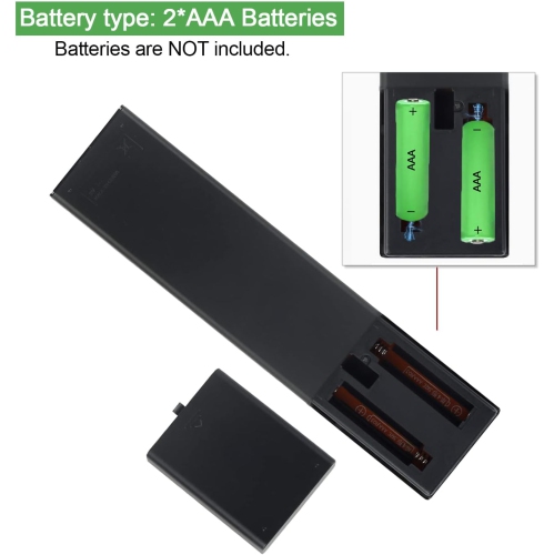 Universal Sony RMT-TX300E TV Remote Control Factory Original for Sony-TVs, for All Sony 4K UHD LED LCD HD Smart TVs with Netflix & YouTube Buttons