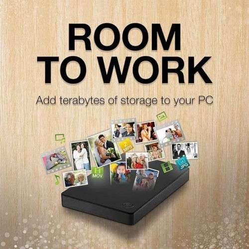 Seagate – disque dur externe portatif 2 To, disque dur portatif, USB 3,0 pour PC, Mac, PS4 Go, Xbox, 1 ans de service de sauvetage, noir