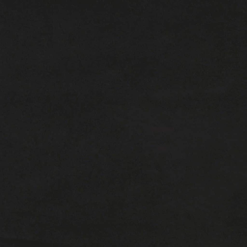 vidaXL 47” W Small Loveseat, Velvet Chesterfield Sofa, 2 Seater Couch for Living Room, Black