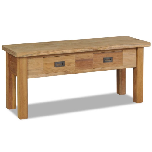 VIDAXL  Hall Bench Solid Teak 90X30X40 Cm