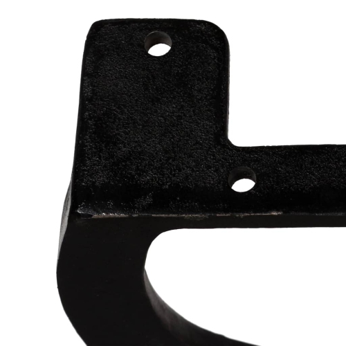 VidaXL pattes de banc 2 pièces en fonte avec monture en X