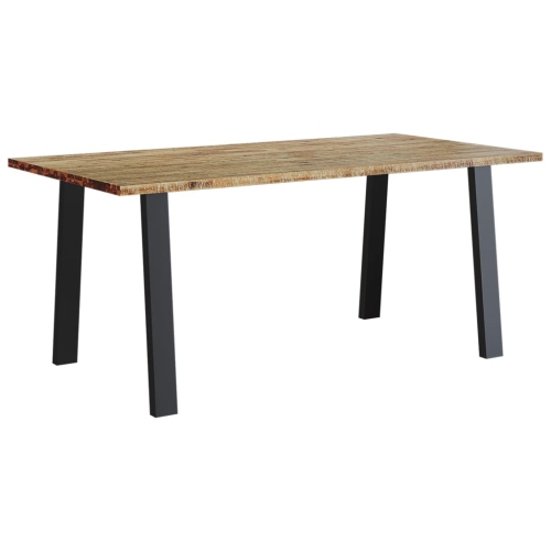 vidaXL Dining Table 150x90x75 cm Solid Wood Acacia