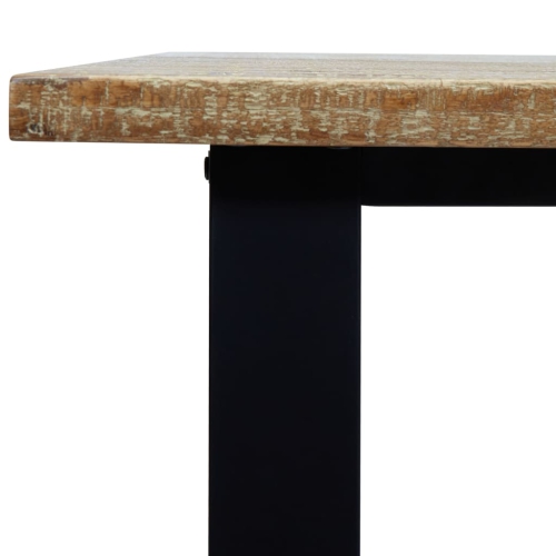 vidaXL Dining Table 150x90x75 cm Solid Wood Acacia