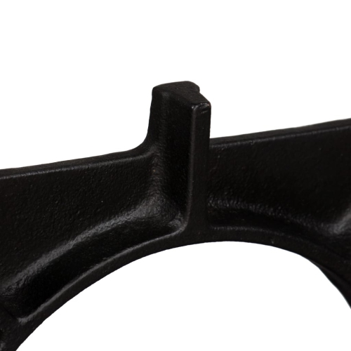 vidaXL Coffee Table Legs 2 pcs O-Frame Cast Iron