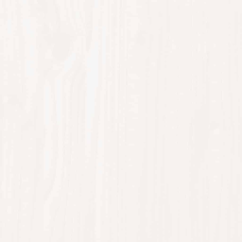 vidaXL Corner Sofa with Cushions White Solid Wood Pine