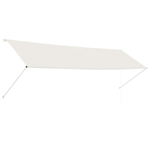 vidaXL Retractable Awning 400x150 cm Cream
