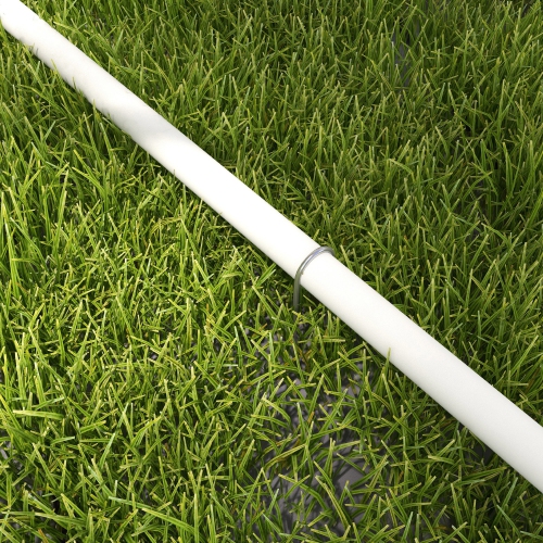 PawHut 4 Pieces Dog Agility Training Equipment with Weave Poles, Training Starter Kit, Dog Obstacle Course, Pet Outdoor Games with Carry Bag, Orange