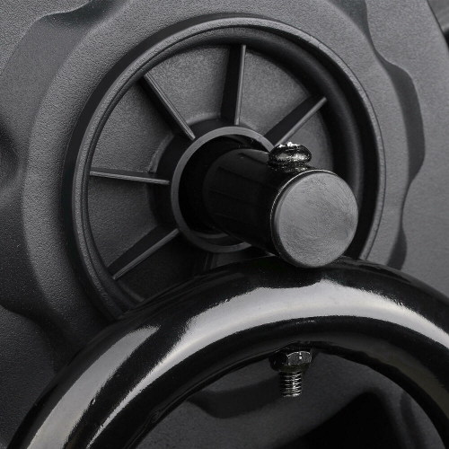 43 Gallon Tumbling Composter Dual Rotating Batch Compost Bin for Outdoor Garden