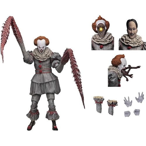 Image 1 of 6.. NECA - It - 7” Scale Action Figure - Ultimate Pennywise The Dancing Clown