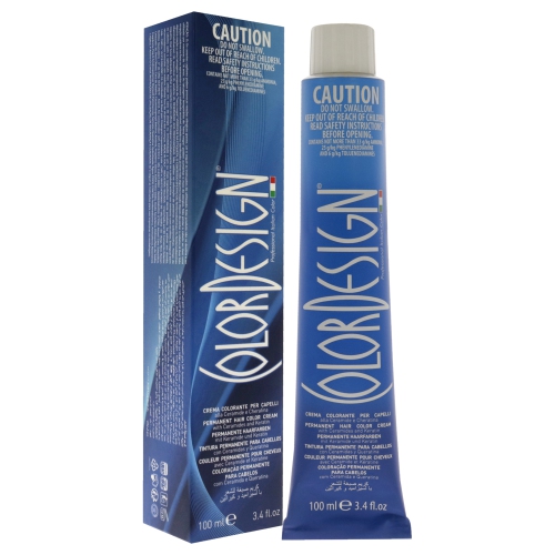 Permanent Hair Color - 2 Darkest Brown by ColorDesign for Unisex - 3.4 oz Hair Color