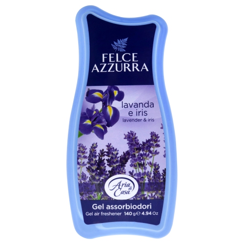 Image 1 de 2.. Assainisseur d'air gel - Lavande et iris par Felce Azzurra pour unisexe - assainisseur d'air 4,94&nbsp;oz