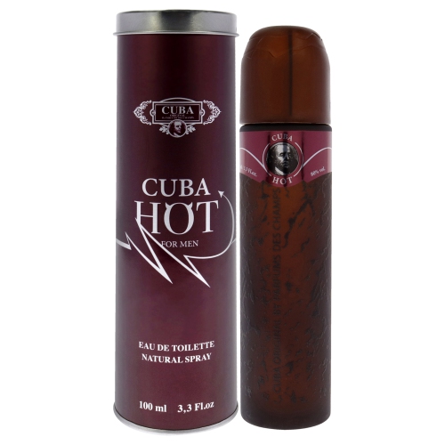 Image 1 de 3.. Cuba Hot by Cuba for Men - 3,3&nbsp;oz EDT Spray