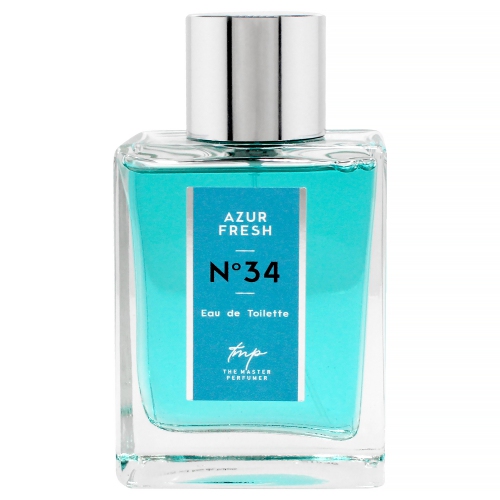 Azur Fresh N34 by The Master Perfumer for Men - 3.4 oz EDT Spray