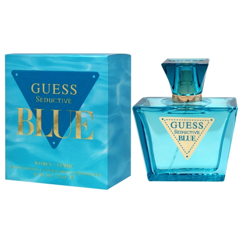 Guess séduisant bleu par Guess for Women - vaporisateur EDT 2,5 oz