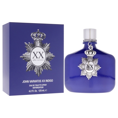 John Varvatos XX Indigo de John Varvatos pour hommes - vaporisateur EDT 4,2 oz
