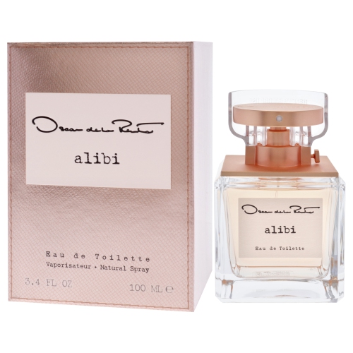 Alibi par Oscar de la Renta pour femmes - vaporisateur EDT 3,4&nbsp;oz