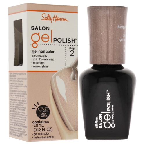 Salon Gel Polish - 175 Sequin Stiletto by Sally Hansen for Women - 0.23 oz Nail Polish