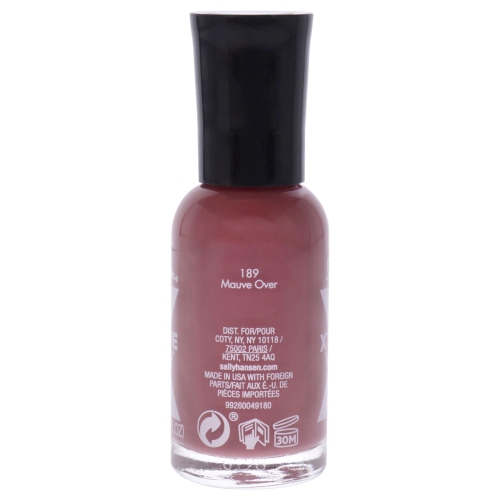 Xtreme Wear Nail Color - 189 Mauve Over by Sally Hansen for Women - 0.40 oz Nail Polish