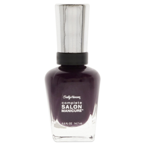 SALLY HANSEN  Complete Salon Manicure - 441 Pat On The By for Women - 0.5 OZ Nail Polish In Black This product is the best I love how my nails come out when I use it!