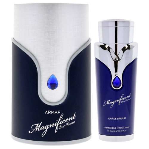ARMAF MAGNIFICIENT BLUE by Armaf EAU DE PARFUM SPRAY 3.4 OZ