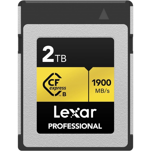 Lexar – Carte mémoire CFexpress de type B professionnelle, lecture jusqu’à 1900 Mo/s, capacité 2&nbsp;To