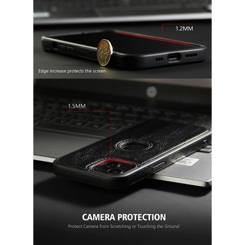 Leather Case for iPhone 13 Back Cover Hi Quality Premium Leather Cover Case - FREE SHIPPING