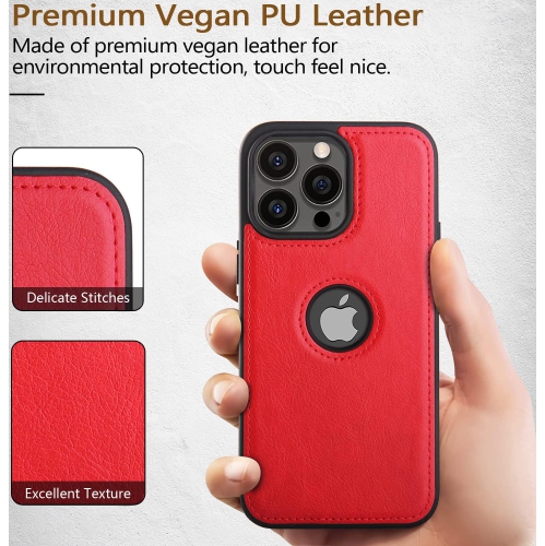 Leather Case for iPhone 12 and 12 PRO, Back Cover Hi Quality Premium Leather Cover Case - FREE SHIPPING