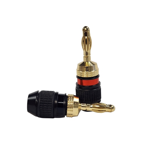 Premium Hi-Fi Audiophile Banana Plug Speaker Wire Connectors